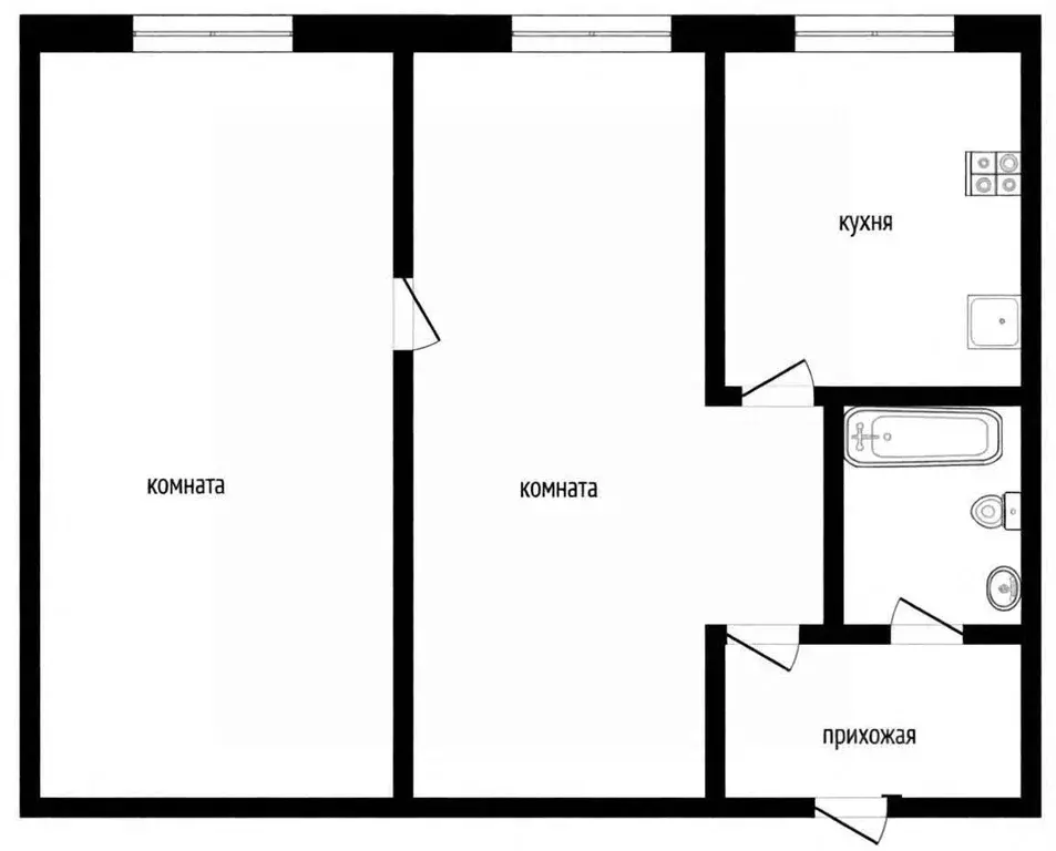 2-к кв. Ярославская область, Ярославль ул. Салтыкова-Щедрина, 28 (41.3 ... - Фото 2