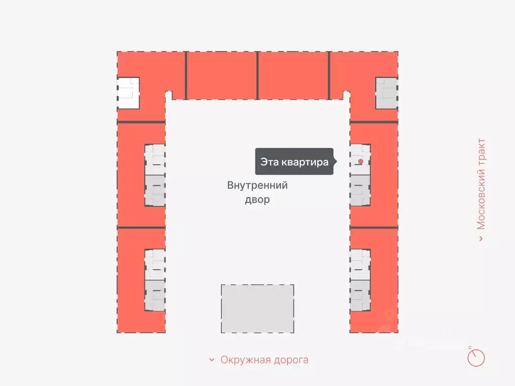 2-к кв. Тюменская область, Тюмень Кремлевская ул., 95 (54.1 м) - Фото 1