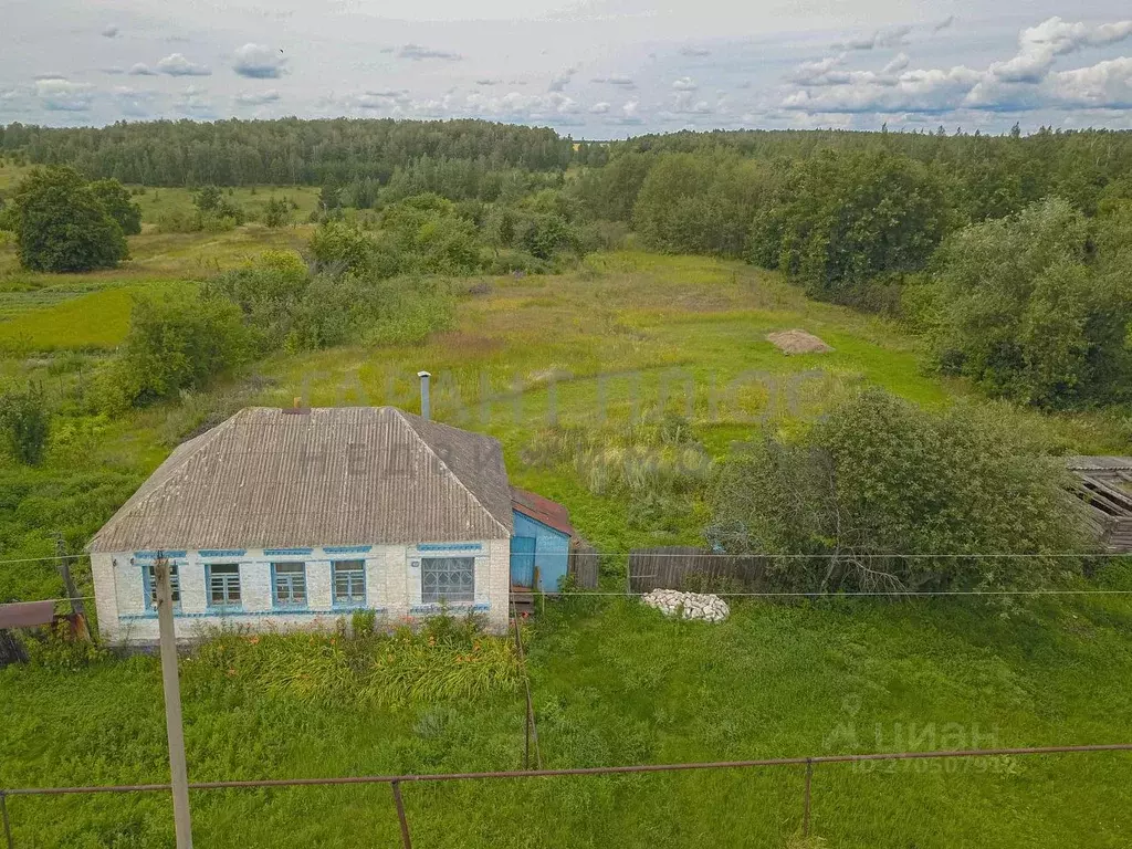 Дом в Липецкая область, Хлевенский район, Синдякинский сельсовет, с. ... - Фото 0