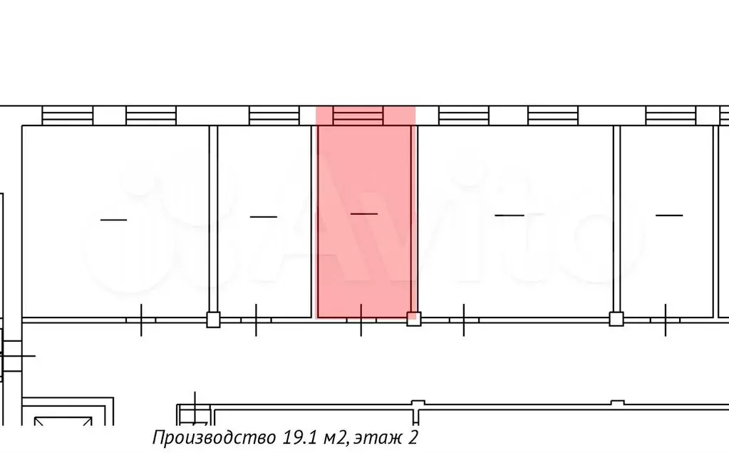 Мастерская 19.1 м, грузовой лифт, зона разгрузки - Фото 0