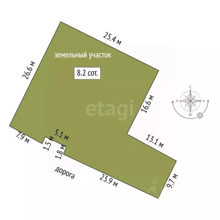 Дом в Марий Эл, Йошкар-Ола ул. Мосолова, 16А (47 м) - Фото 1