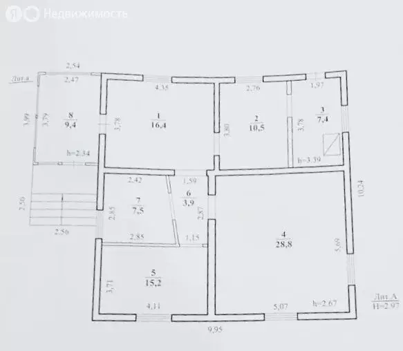 Дом в Читинский район, сельское поселение Угданское, село Угдан (153.5 ... - Фото 2