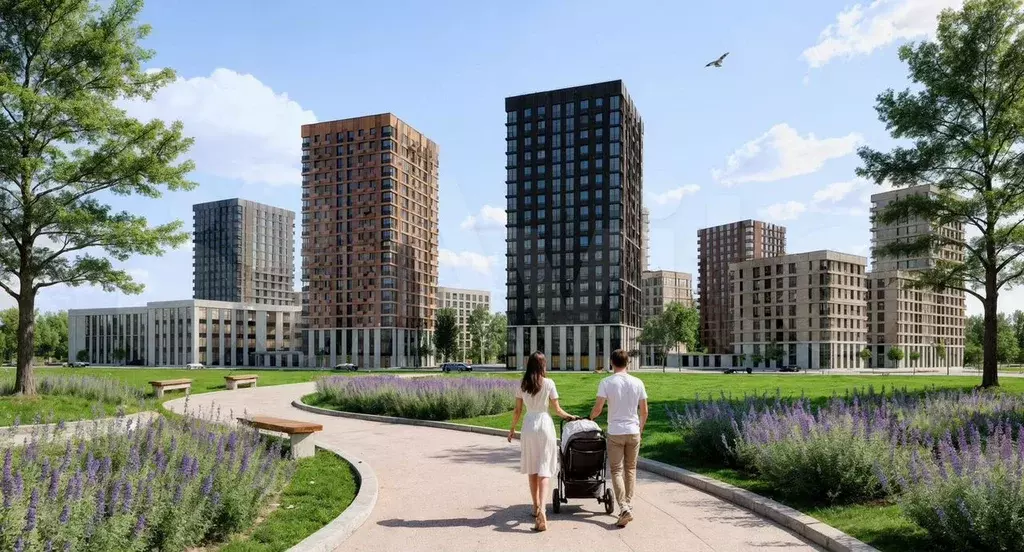 Квартира-студия, 26,5 м, 5/9 эт. - Фото 1