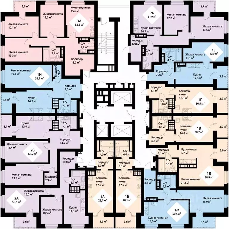 2-к кв. Свердловская область, Екатеринбург просп. Космонавтов, 108/4 ... - Фото 2