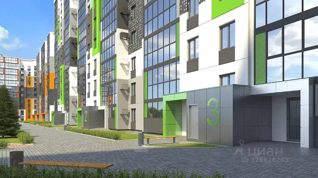 1-к кв. Татарстан, Елабуга ул. Баки Урманче, 5/1 (38.0 м) - Фото 1