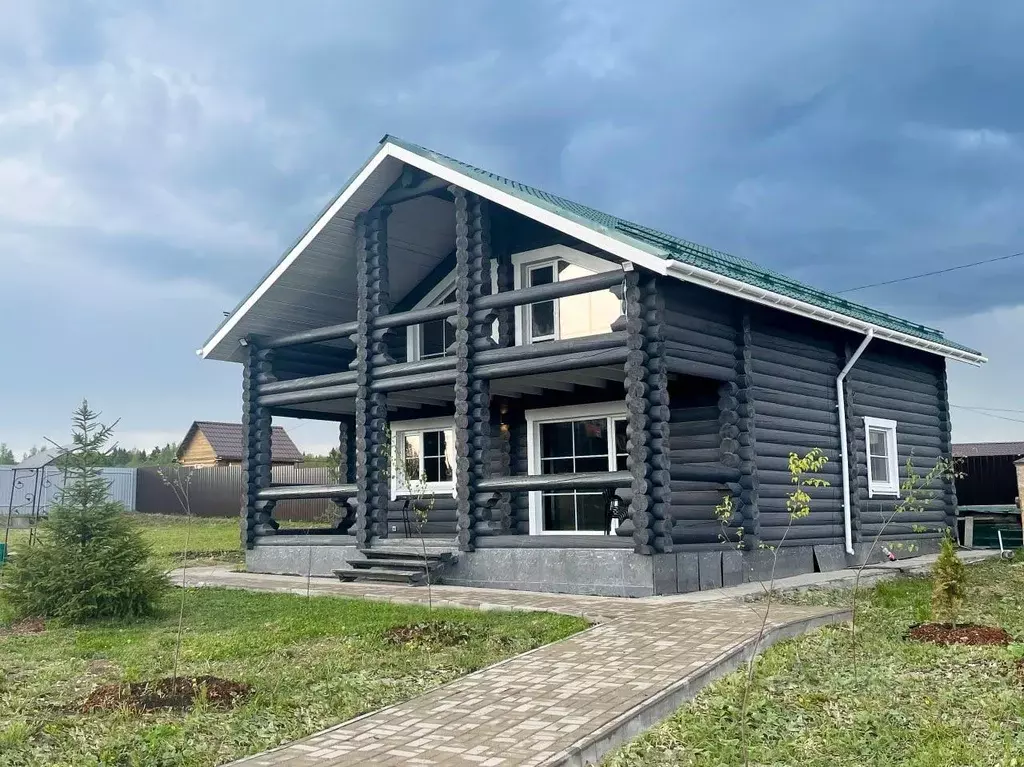 Дом в Ленинградская область, Ломоносовский район, Лопухинское с/пос, ... - Фото 1