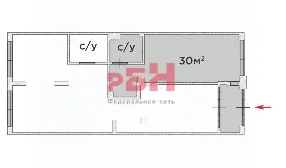 Помещение свободного назначения в Тюменская область, Тюмень ул. ... - Фото 2