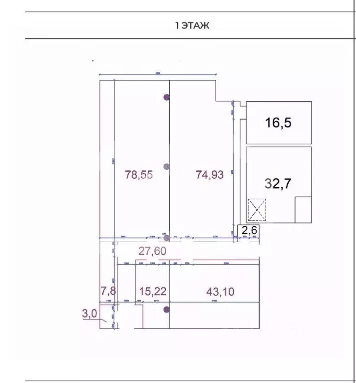 Помещение свободного назначения в Москва ул. Академика Павлова, 50 ... - Фото 2