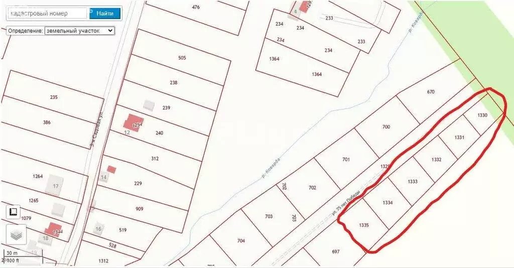 Участок в округ Муром, село Ковардицы (8.3 м) - Фото 1