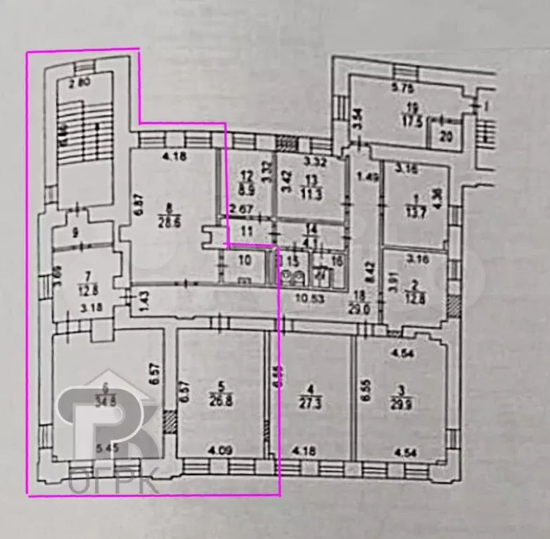 3-к. квартира, 120 м, 2/4 эт. - Фото 0