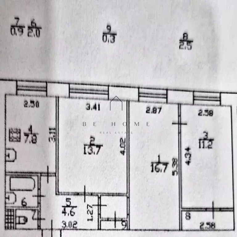 3-к кв. Санкт-Петербург ул. Бутлерова, 8 (59.8 м) - Фото 0