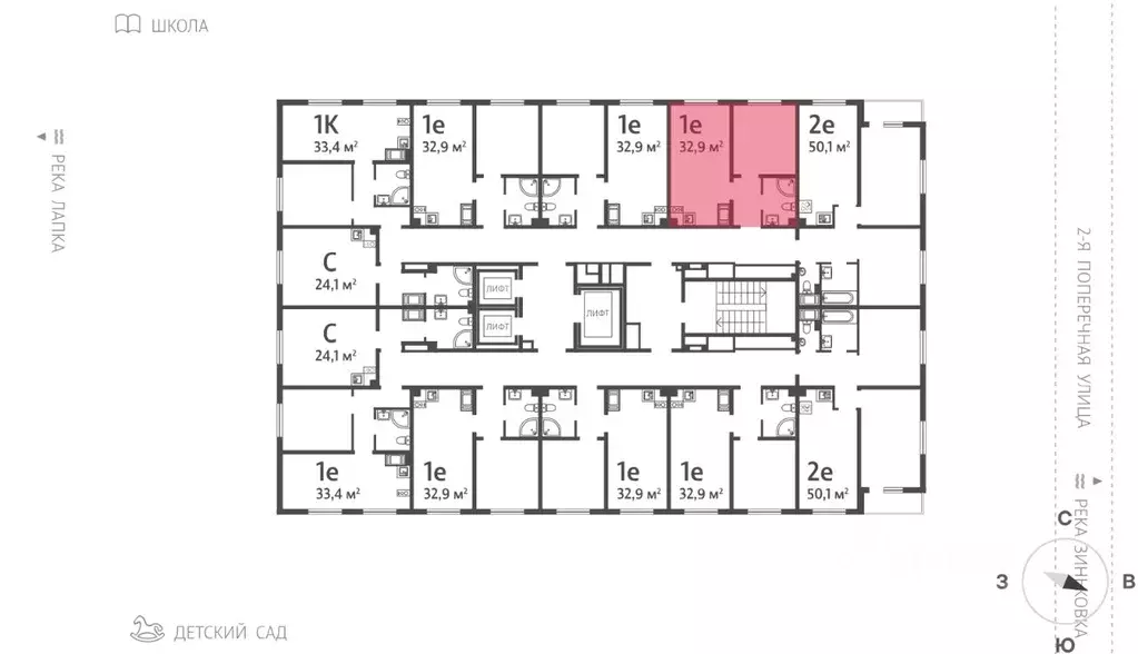 1-к кв. Ленинградская область, Всеволожское городское поселение, пос. ... - Фото 2