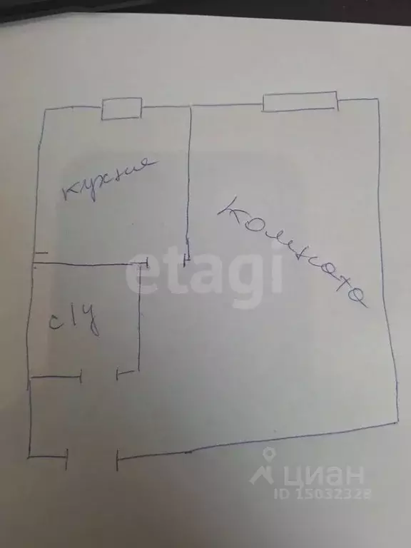 1-к кв. Владимирская область, Муром ул. Чкалова, 8Б (31.3 м) - Фото 2