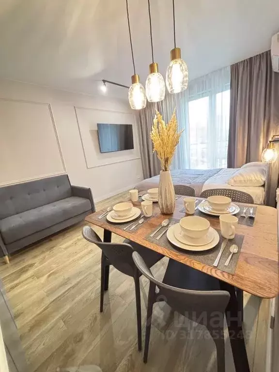 Студия Краснодарский край, Сочи ул. Искры, 88к6 (32.0 м) - Фото 0