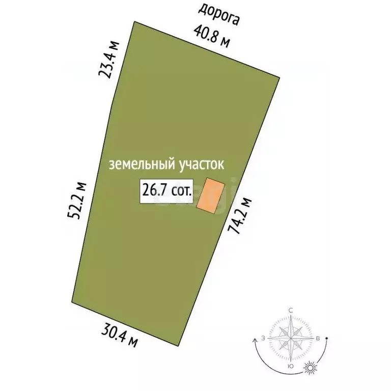 Участок в Ярославская область, Ярославский муниципальный округ, д. ... - Фото 2