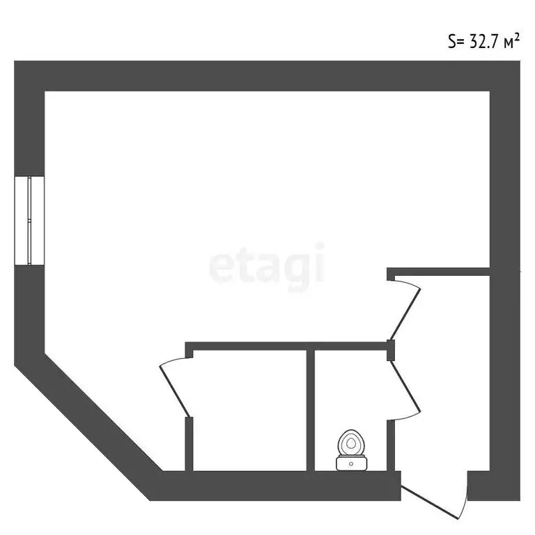 1-комнатная квартира: Санкт-Петербург, переулок Ульяны Громовой, 6 ... - Фото 1