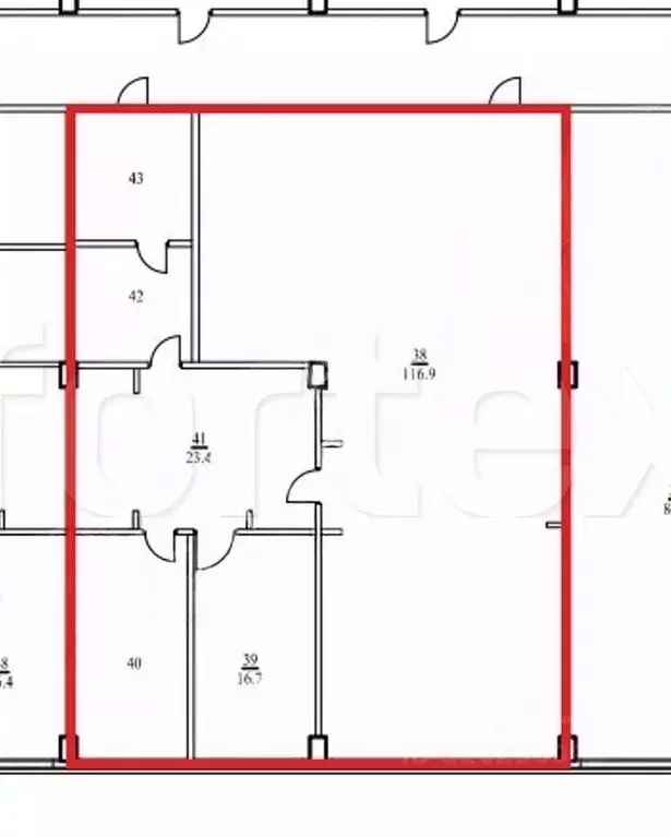Офис в Москва Большая Татарская ул., 35С3 (190 м) - Фото 1