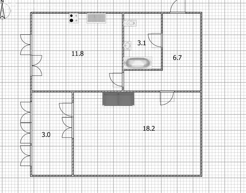1-комнатная квартира: Уфа, улица Менделеева, 145 (40 м) - Фото 1