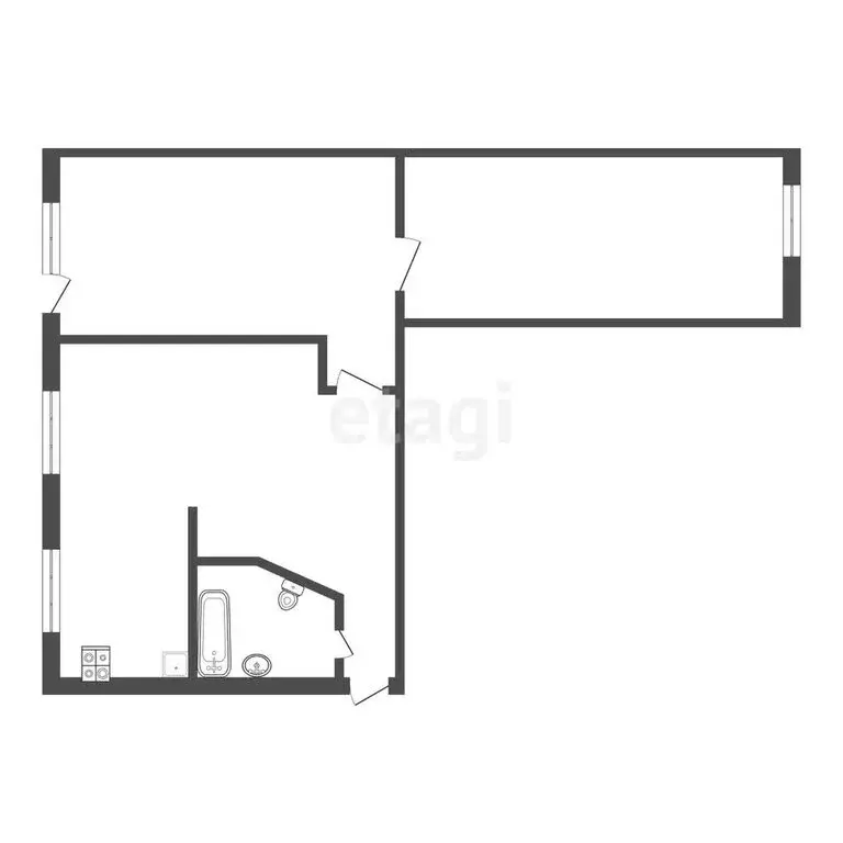 3-комнатная квартира: Белгород, улица 5 Августа, 32 (59.4 м) - Фото 1