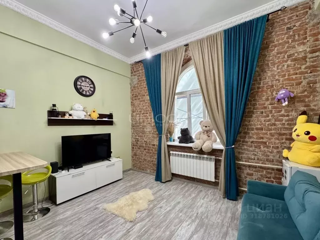 Студия Москва Барклая ул., 17 (36.0 м) - Фото 0
