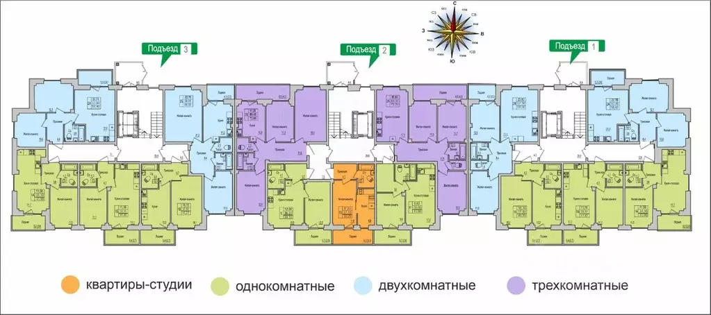 2-к кв. Псковская область, Псковский район, Завеличенская волость, д. ... - Фото 2