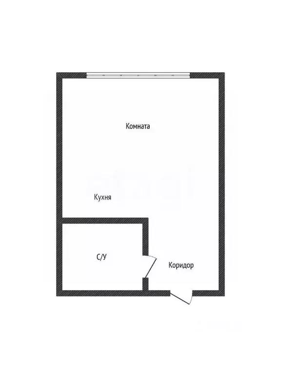 Студия Приморский край, Владивосток ул. Надибаидзе, 28 (21.5 м) - Фото 1