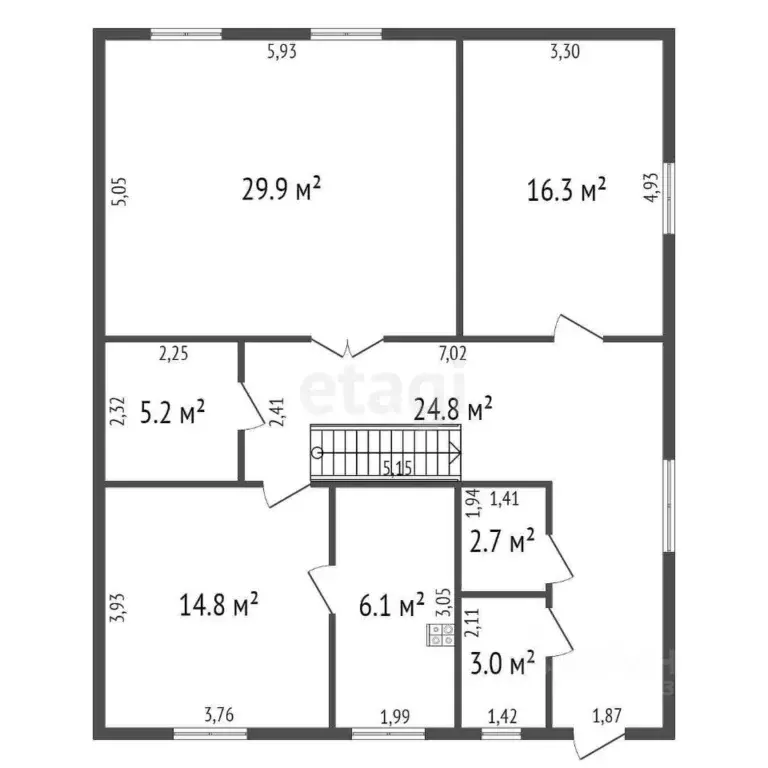Дом в Башкортостан, Стерлитамакский район, Алатанинский сельсовет, с. ... - Фото 2