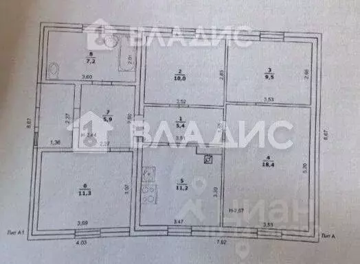 Дом в Белгородская область, Прохоровка рп ул. Советская, 151 (80 м) - Фото 1