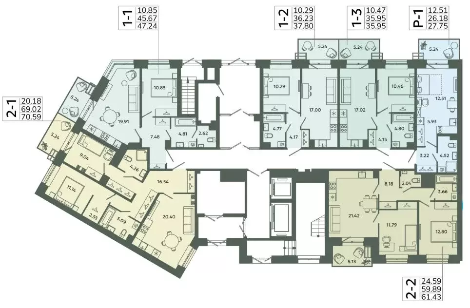 1-к кв. Ленинградская область, Ломоносовский район, Аннинское ... - Фото 2