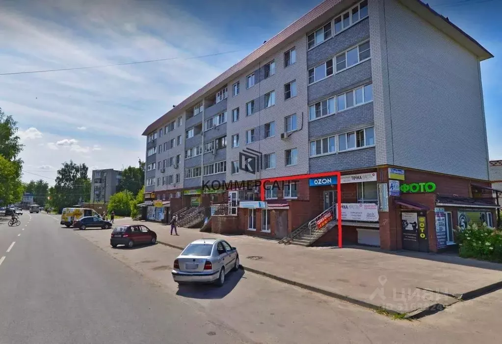 Торговая площадь в Нижегородская область, Балахна ул. Горького, 27 (37 ... - Фото 0