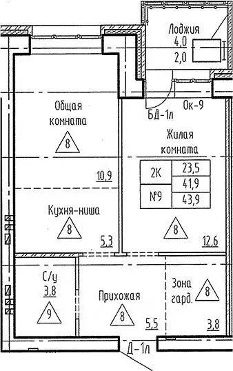 2-к кв. Новосибирская область, Новосибирский район, Мичуринский ... - Фото 0