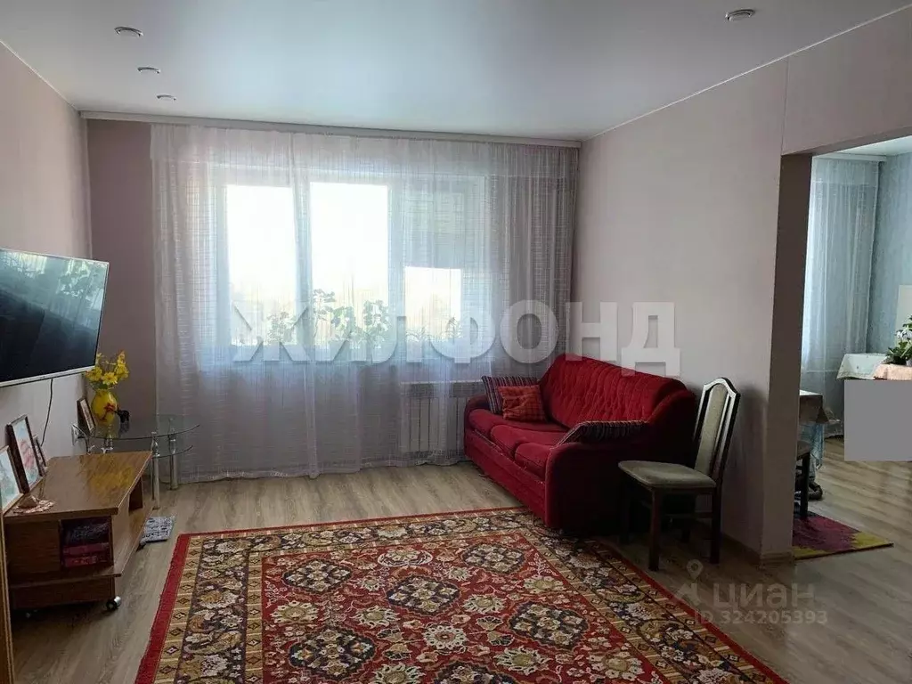 1-к кв. Новосибирская область, Новосибирск ул. Плющихинская, 6 (48.8 ... - Фото 1