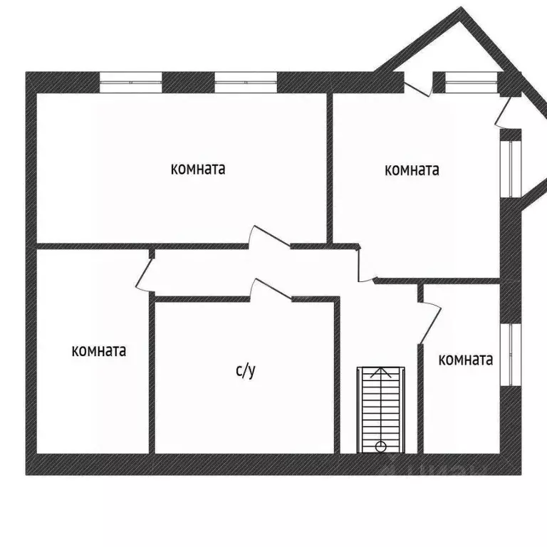 6-к кв. Ленинградская область, Кириши просп. Ленина, 60 (194.8 м) - Фото 2