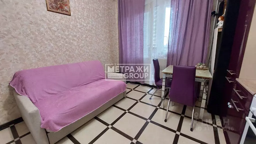 Квартира, 1 комната, 43.8 м - Фото 1