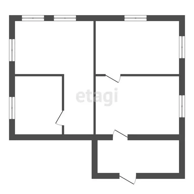 Дом в посёлок Шантарино, Молодёжная улица (80.8 м) - Фото 1