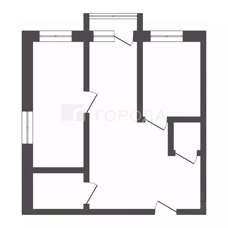 2-к кв. Алтайский край, Барнаул Советская ул., 4 (43.6 м) - Фото 2