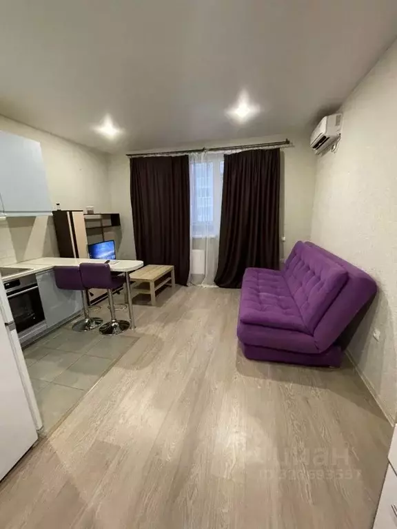 Студия Краснодарский край, Краснодар Славянский мкр, ул. Заполярная, ... - Фото 1