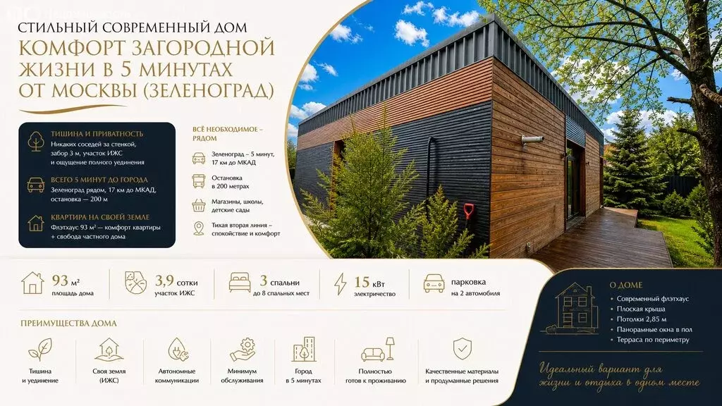 Дом в деревня Рузино, 34 (93 м) - Фото 1