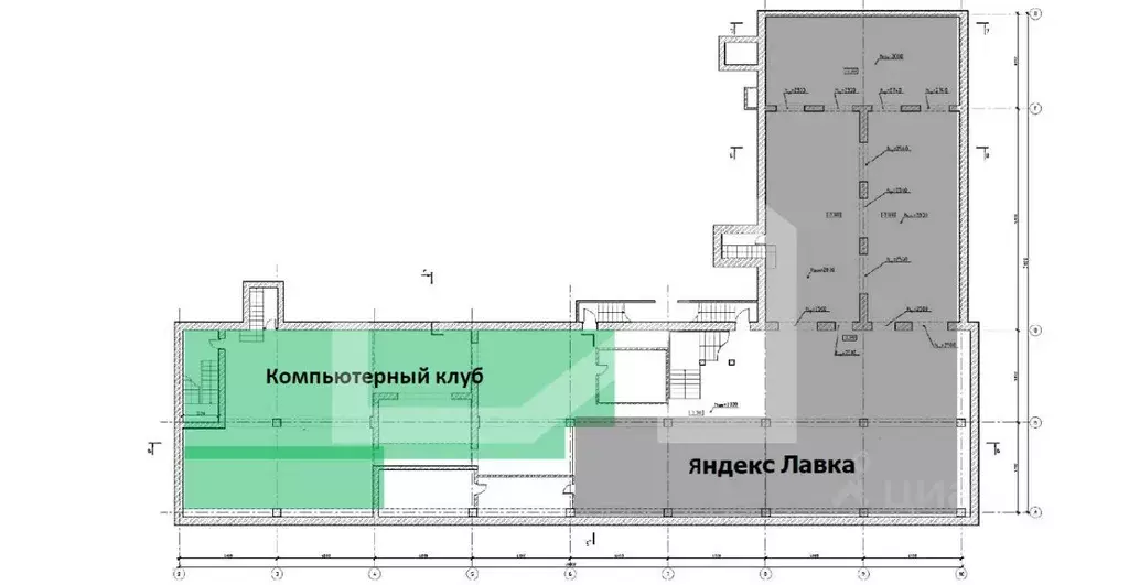 Помещение свободного назначения в Москва Ленинский просп., 108А (690 ... - Фото 2