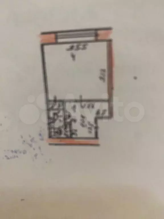 1-к. квартира, 17,8 м, 5/5 эт. - Фото 0