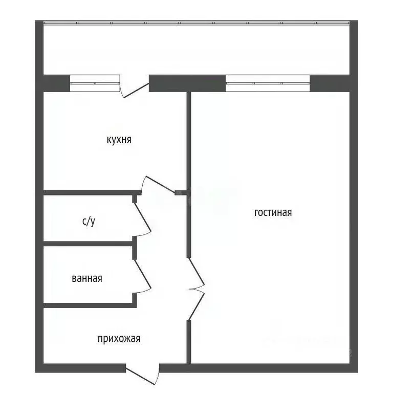 1-к кв. Красноярский край, Красноярск Соколовская ул., 80 (42.8 м) - Фото 1