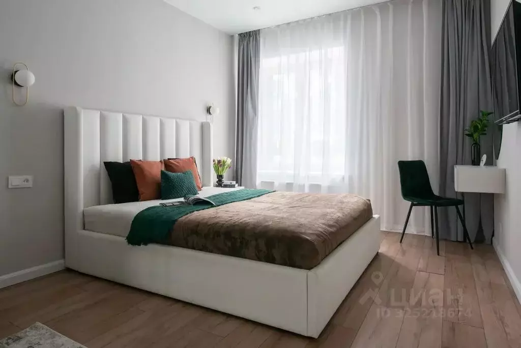 1-к кв. Татарстан, Казань Портовая ул., 37Вк1 (38.0 м) - Фото 1