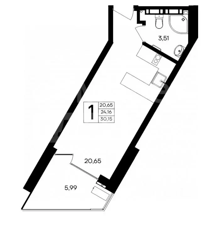 Свободной планировки кв. Севастополь Мираж садовое товарищество, ул. ... - Фото 2