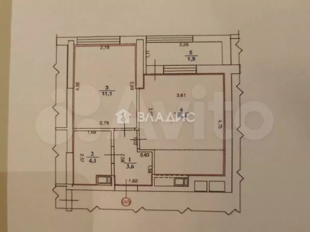 1-к. квартира, 37,1 м, 7/23 эт. - Фото 0