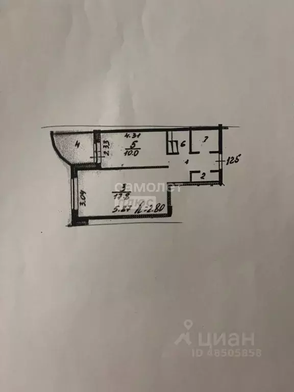 1-к кв. Московская область, Химки Совхозная ул., 7 (40.0 м) - Фото 2