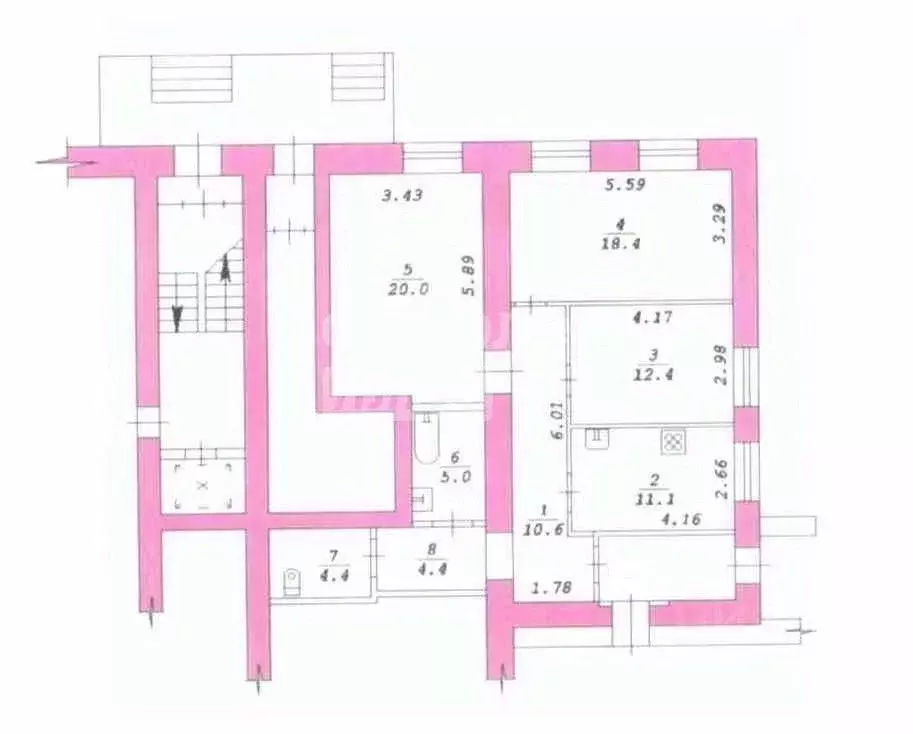 3-к кв. Новосибирская область, Новосибирск ул. Лазарева, 29 (86.3 м) - Фото 1