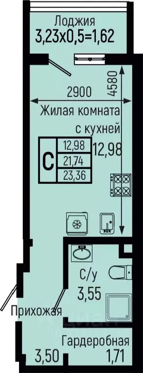 Студия Краснодарский край, Туапсинский муниципальный округ, с. Небуг ... - Фото 0