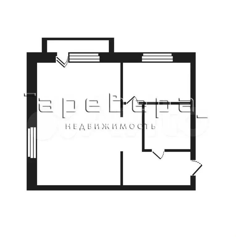 1-к. квартира, 30,5 м, 4/5 эт. - Фото 0