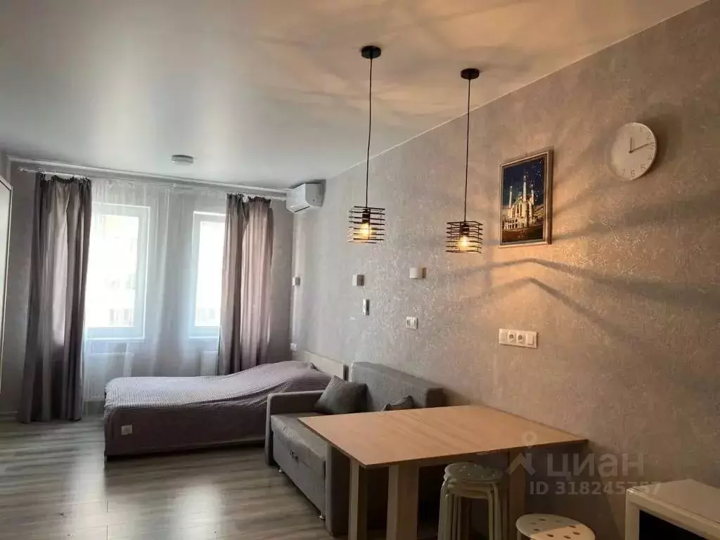 1-к кв. Татарстан, Казань Роторная ул., 27Б (25.0 м) - Фото 1