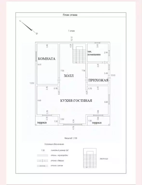 Коттедж в Ленинградская область, Луга ул. Малая Заречная, 11 (302 м) - Фото 2
